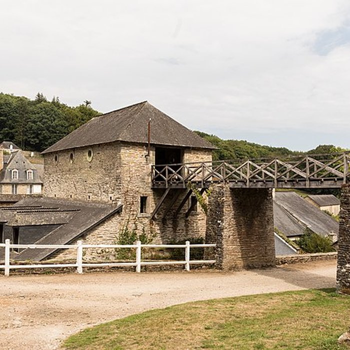 Photo de Anciennes forges des Salles également sur commune de Sainte-Brigitte, dans le Morbihan