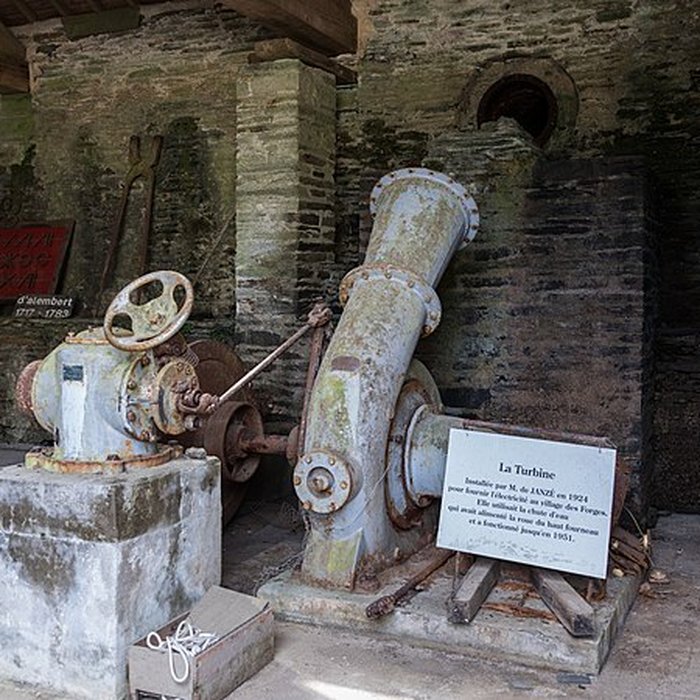 Photo de Anciennes forges des Salles également sur commune de Sainte-Brigitte, dans le Morbihan