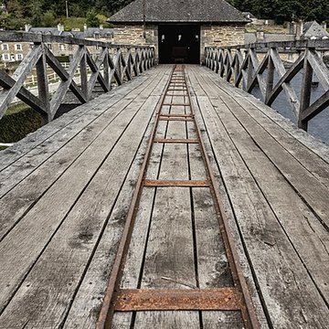 Anciennes forges des Salles également sur commune de Sainte-Brigitte, dans le Morbihan