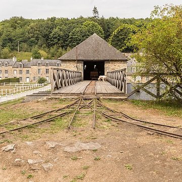 Anciennes forges des Salles également sur commune de Sainte-Brigitte, dans le Morbihan