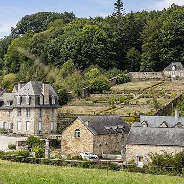 Anciennes forges des Salles également sur commune de Sainte-Brigitte, dans le Morbihan