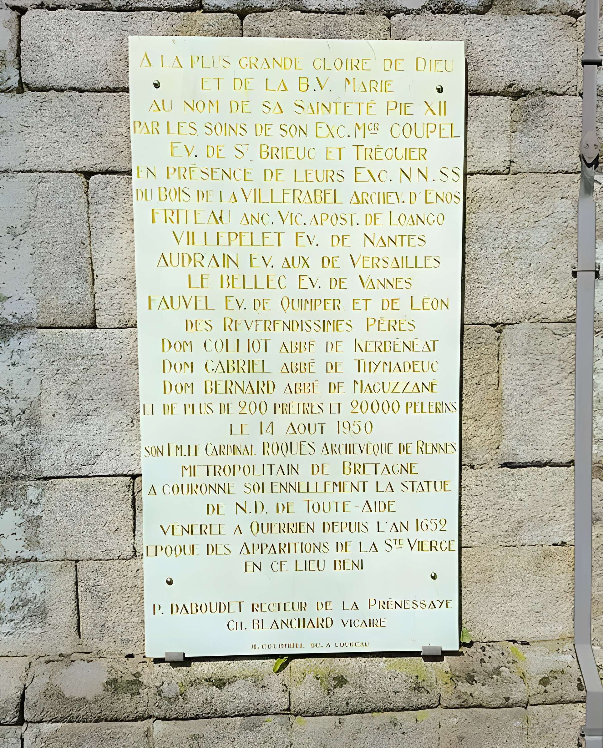 Chapelle Notre-Dame de Toute Aide