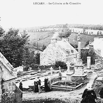 Eglise Saint-Hernin et cimetière