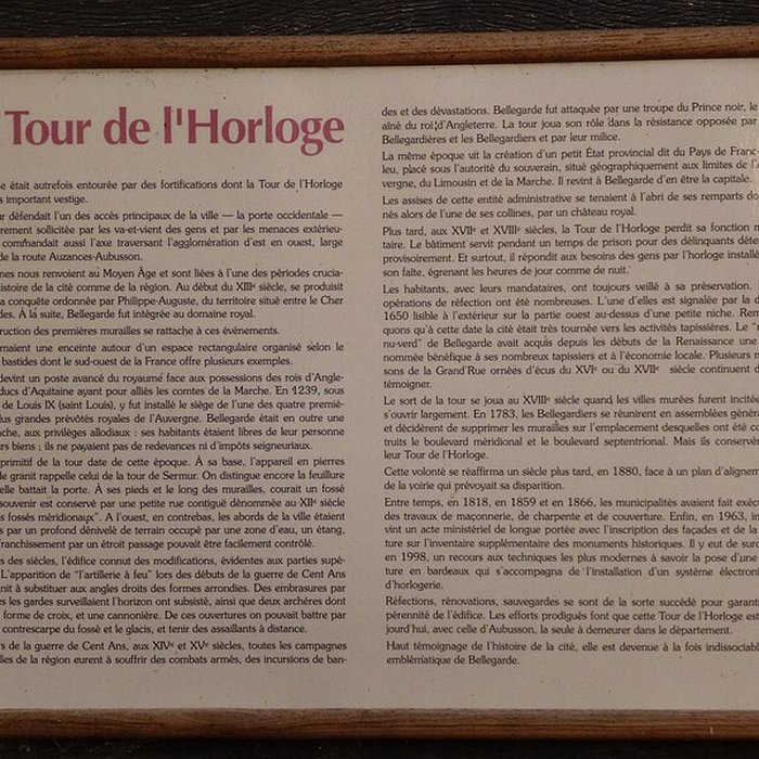 Photo de Tour de lHorloge, sur la Grande-Rue
