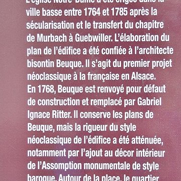 Église Notre-Dame de Guebwiller