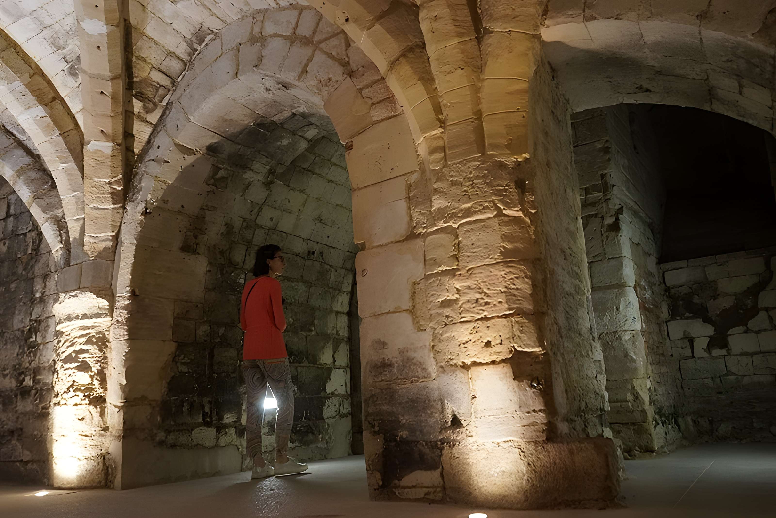 Caves médiévales de la galerie Saint-Germain de Châlons-en-Champagne