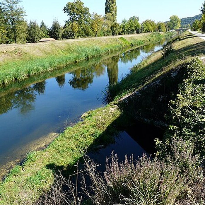 Photo de Canal de Lalinde aqueduc et pont-déversoir de la Tuilerie de Villeneuve