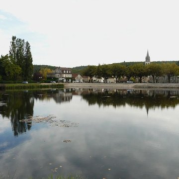 Canal de Lalinde aqueduc et pont-déversoir de la Tuilerie de Villeneuve