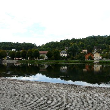 Canal de Lalinde aqueduc et pont-déversoir de la Tuilerie de Villeneuve