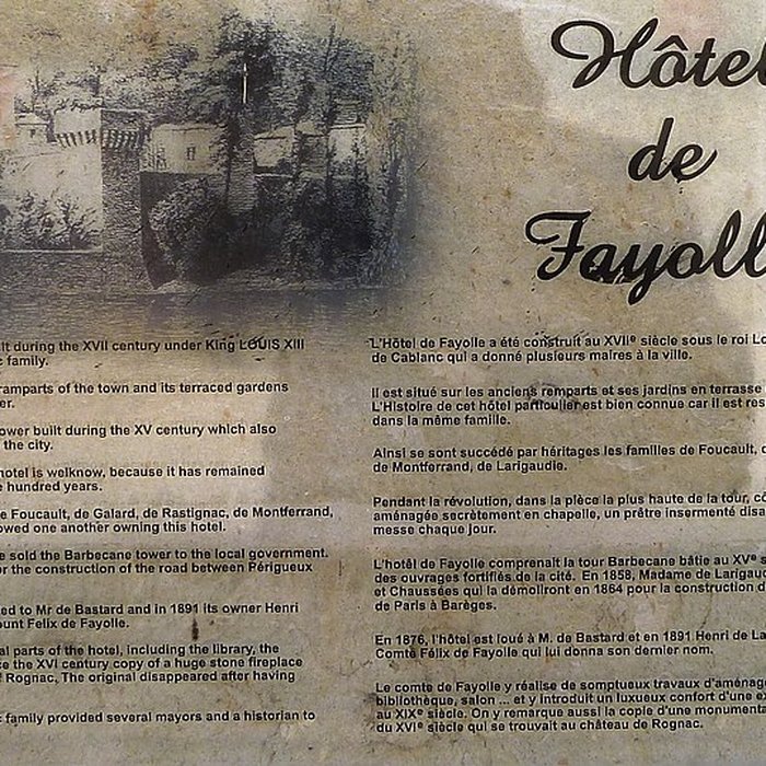 Photo de Hôtel de Fayolle
