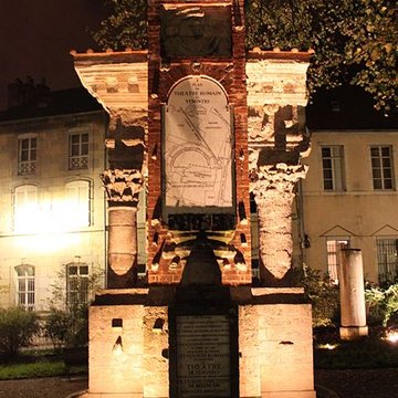 Vestiges archéologiques ensemble