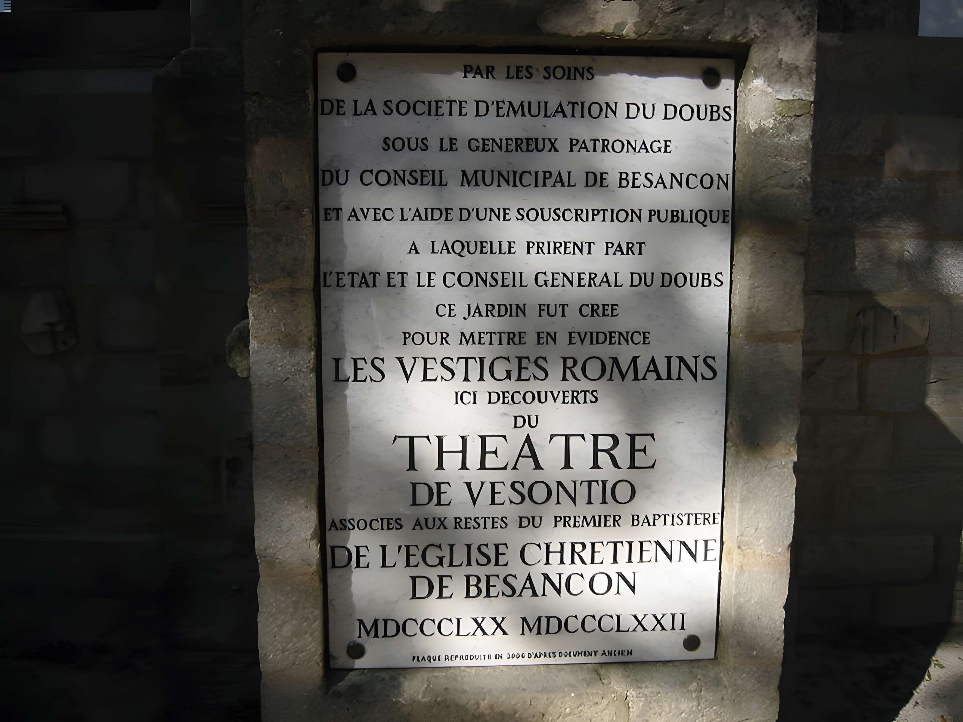 Vestiges archéologiques (ensemble)