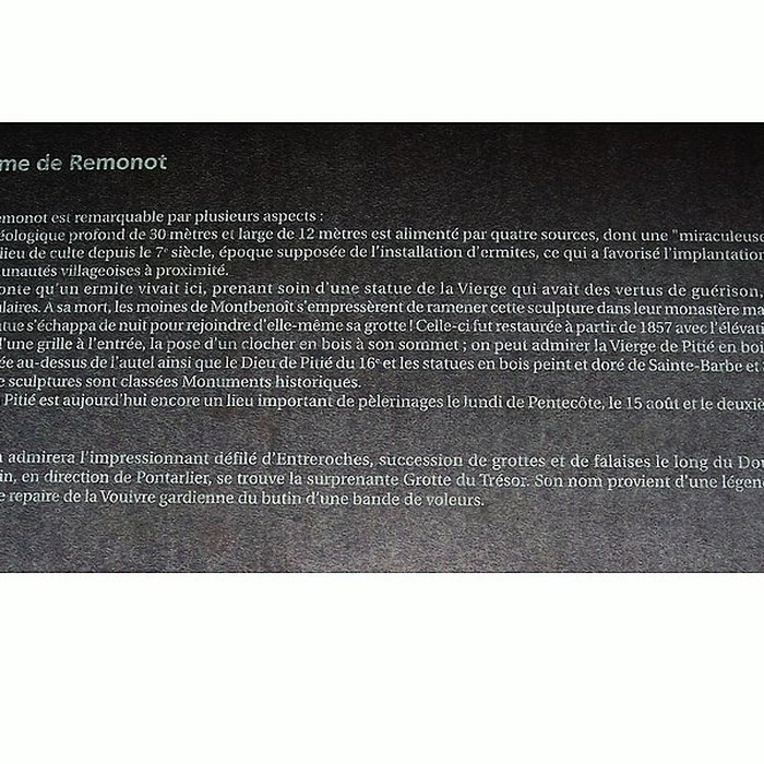 Photo de Grotte-chapelle de Remonot