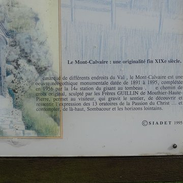 Mont-calvaire de Sombacour également sur commune de Bians-les-Usiers
