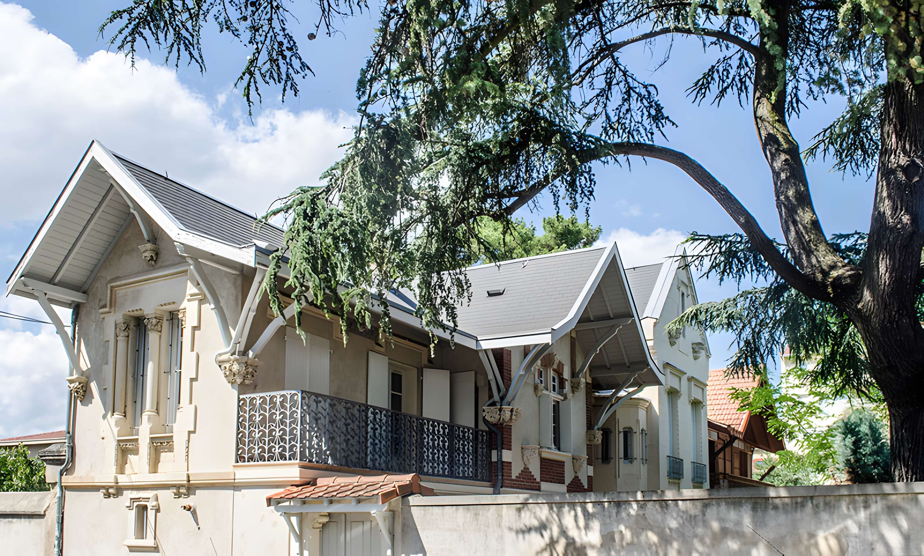 Ancien clos Genest : villa des Cigales et villa Margot