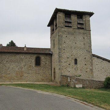 Eglise et son cimetière