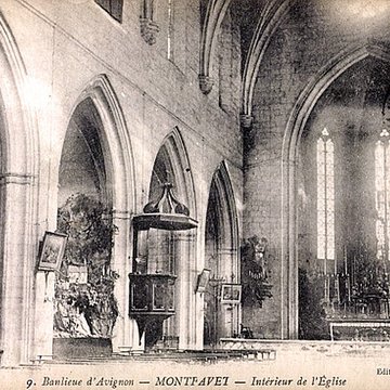 Église Notre-Dame-de-Bon-Repos de Montfavet dAvignon