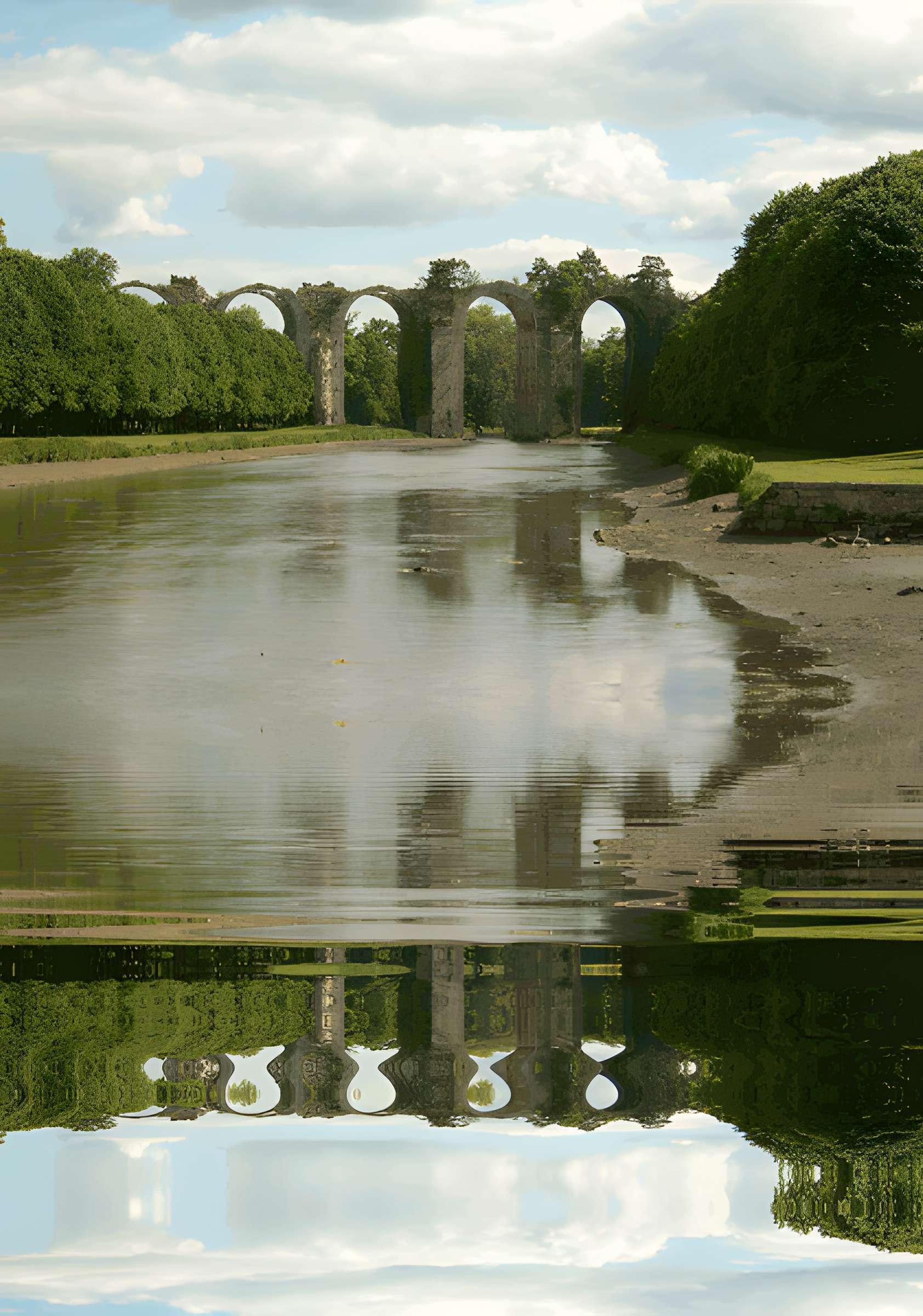 Ancien aqueduc de Pontgouin à Versailles (également sur communes de Berchères-Saint-Germain et Pontgouin)