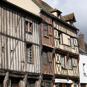 Maison à pans de bois