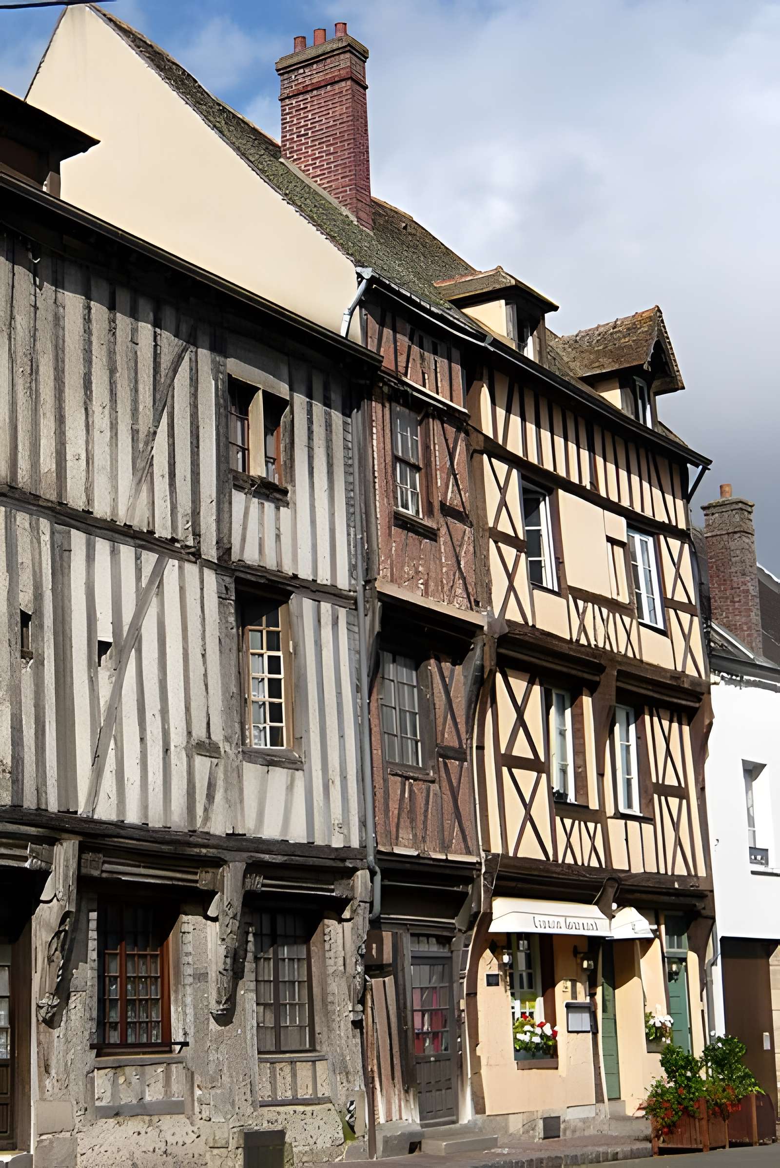 Maison à pans de bois