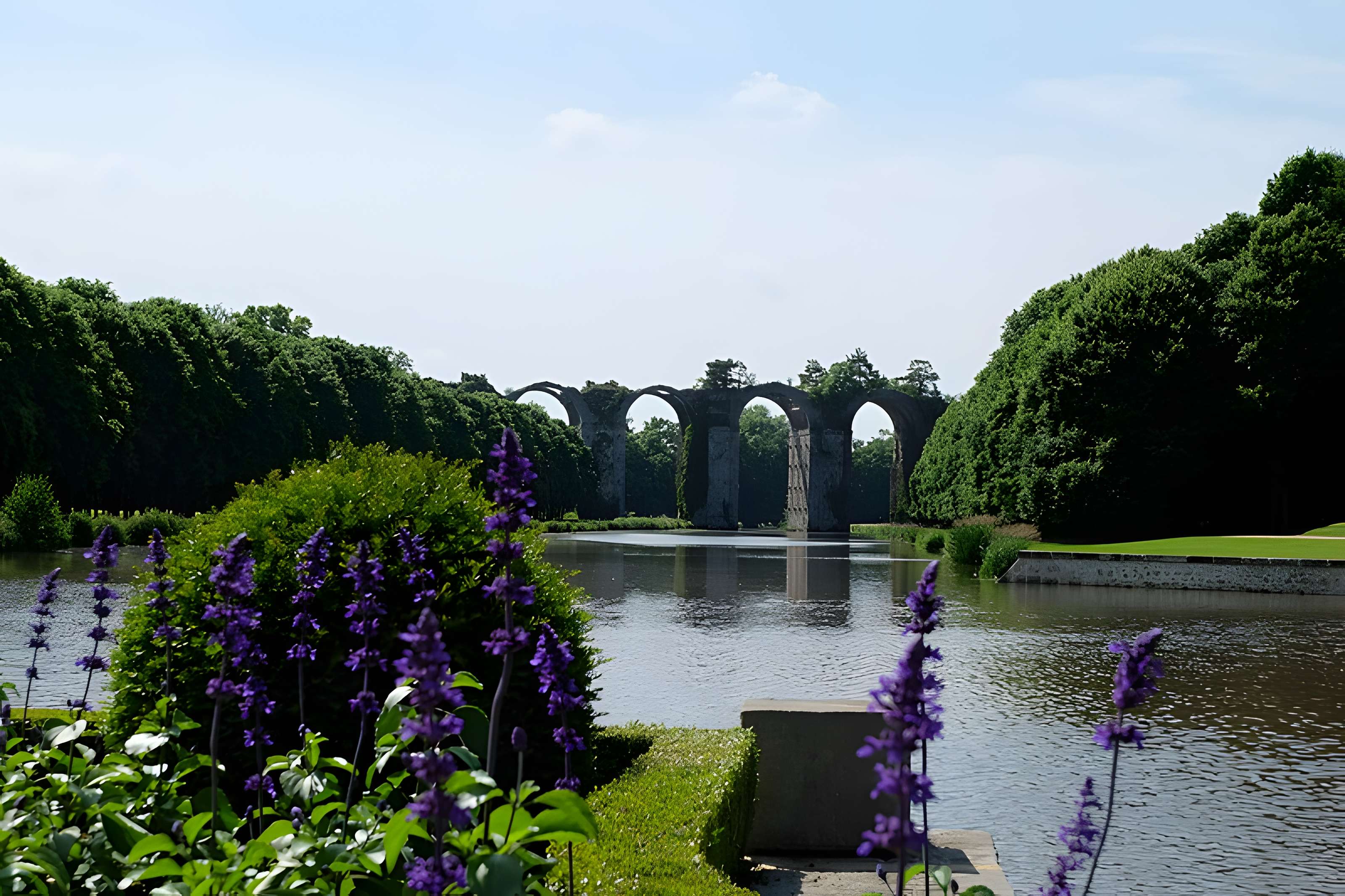 Ancien aqueduc de Pontgouin à Versailles (également sur communes de Maintenon et Berchères-Saint-Germain)