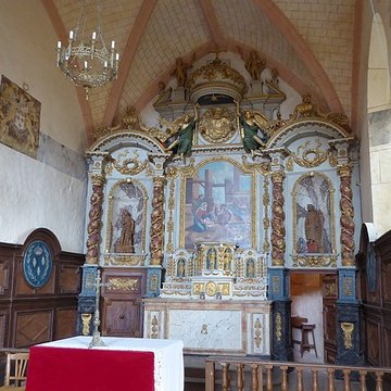 Ancienne église paroissiale de Saint-Hilaire des Noyers, actuelle chapelle Saint-Hilaire des Noyers