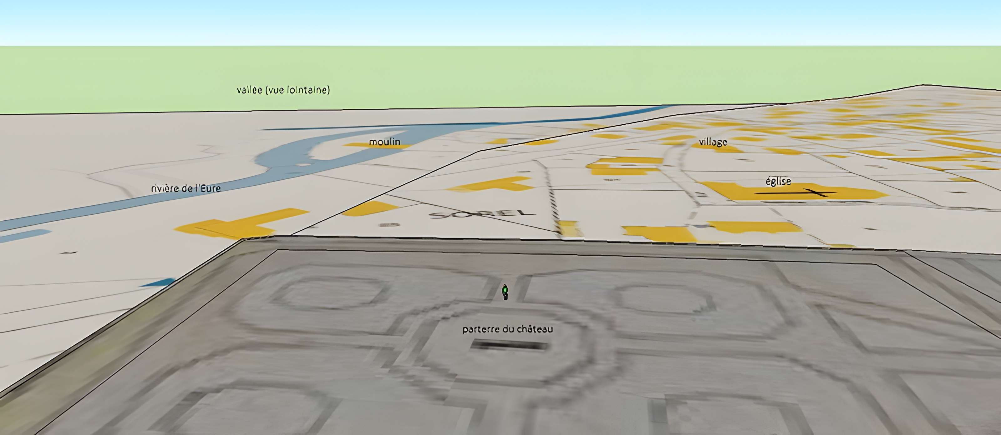 Ruines du château du XVIIe siècle
