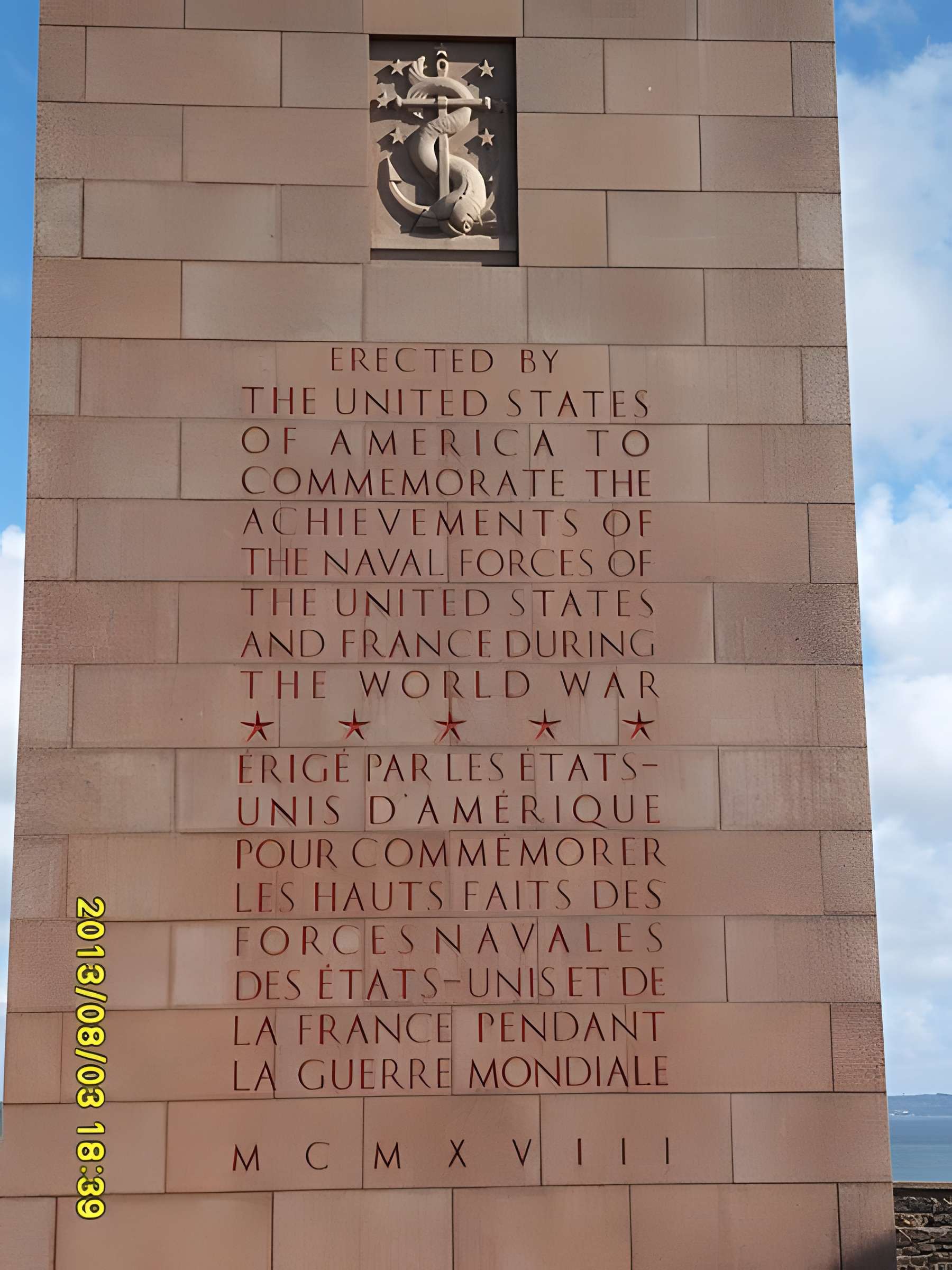 Naval Monument ou Mémorial américain de la Première Guerre mondiale