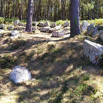 Alignements de Ty-ar-Churé, ou maison du Curé, Kercolleoch