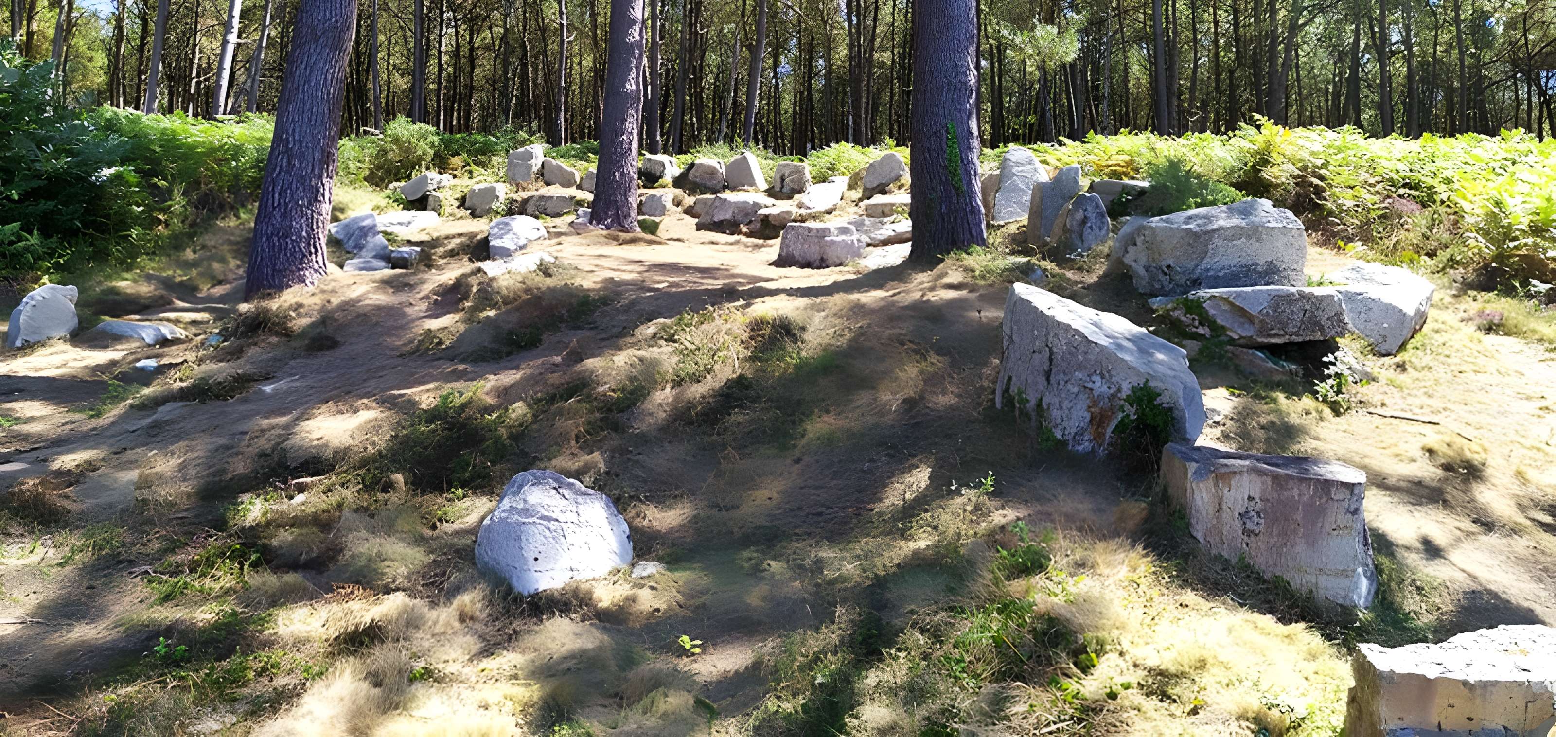 Alignements de Ty-ar-C'huré, ou maison du Curé, Kercolleoc'h