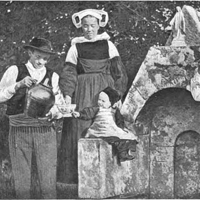 Photo de Fontaine du XVIe siècle de Rumengol