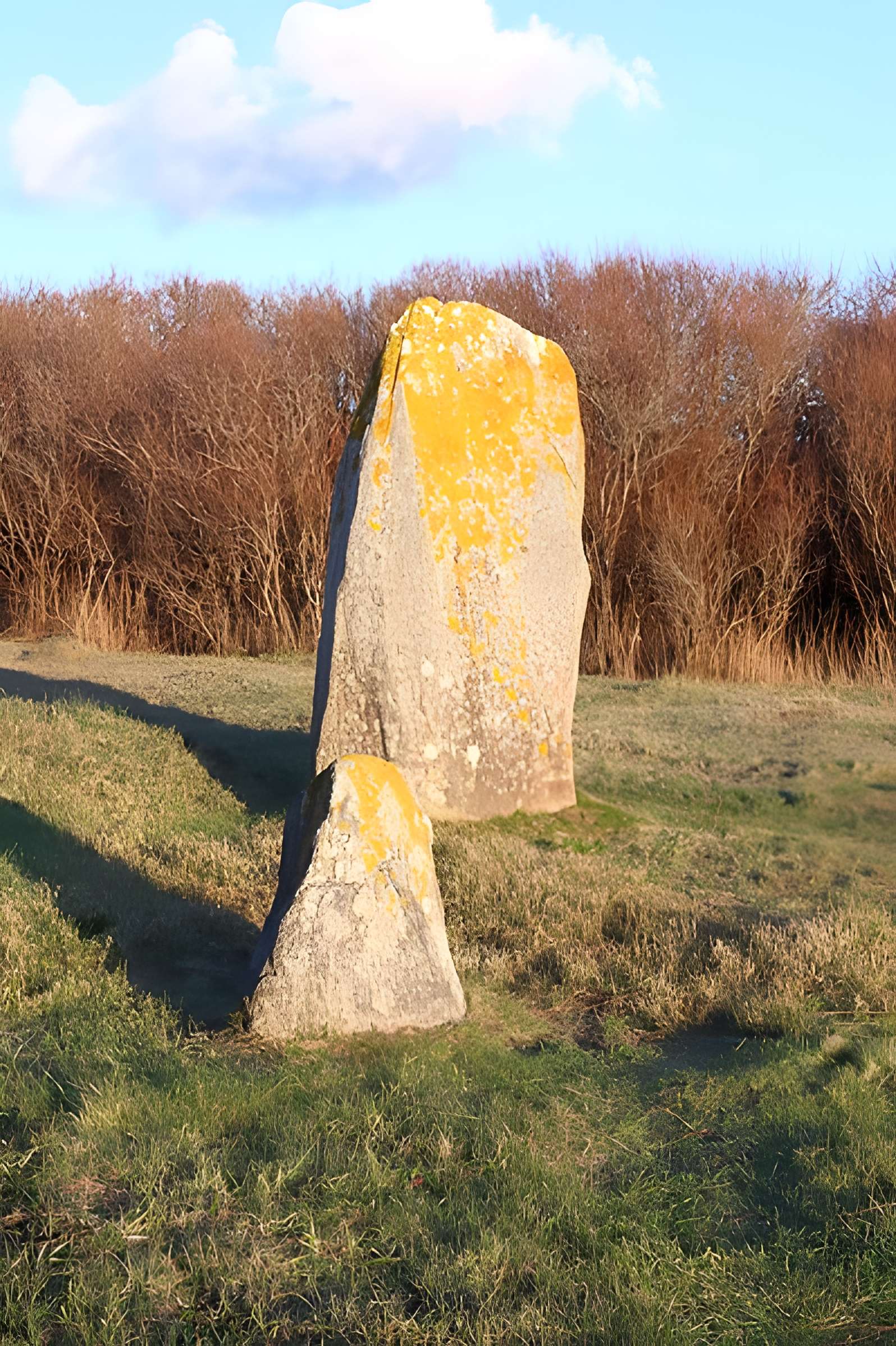 Deux menhirs