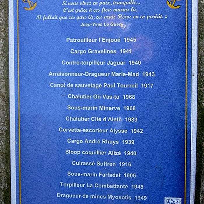 Photo de Monument aux marins morts pour la France durant la Première Guerre mondiale