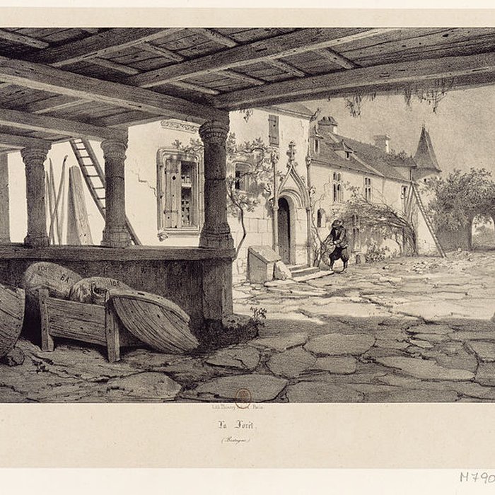 Photo de Ancien manoir de la Forêt, à Kerfeunten détruit