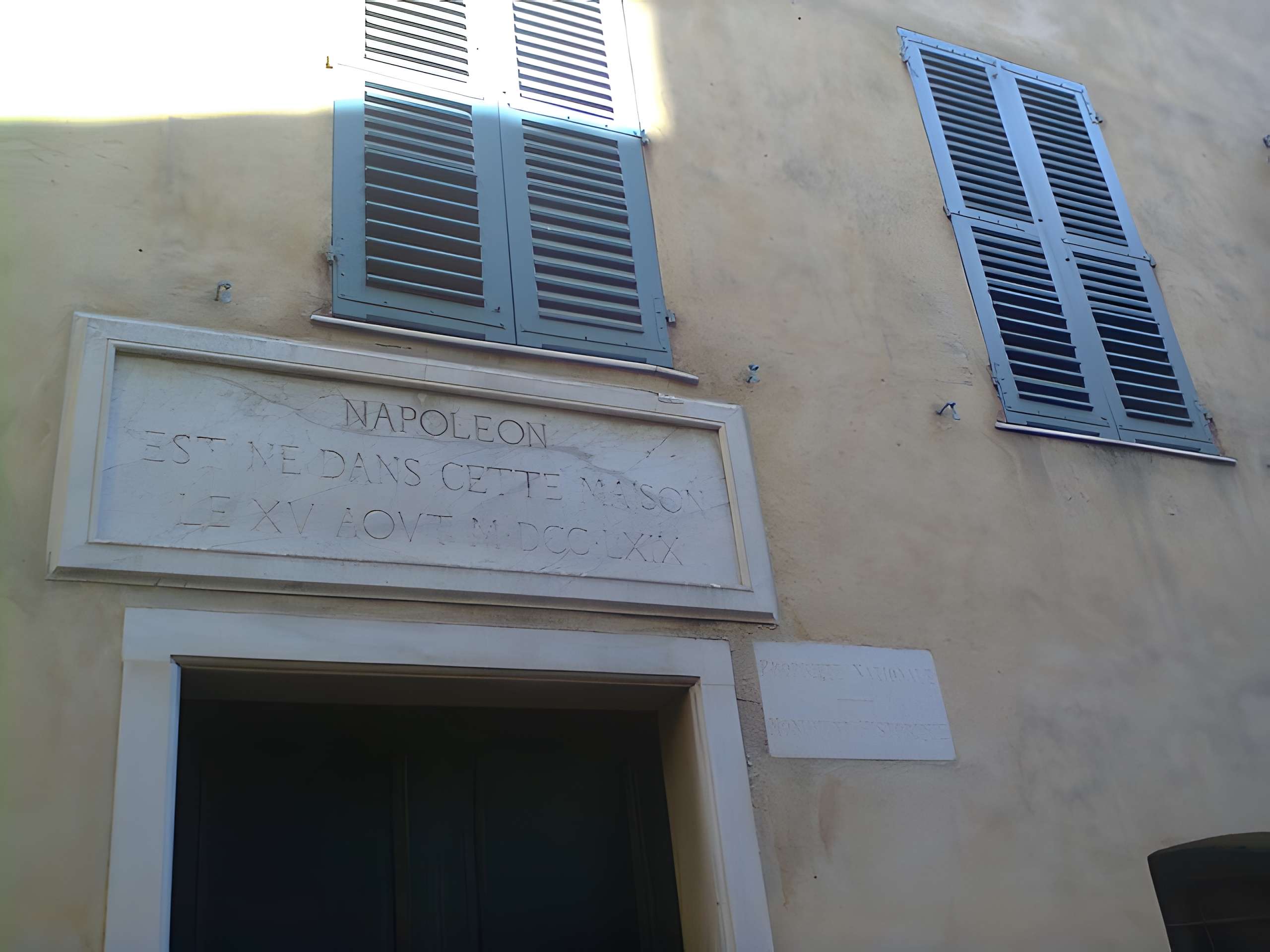 Maison de Napoléon Bonaparte