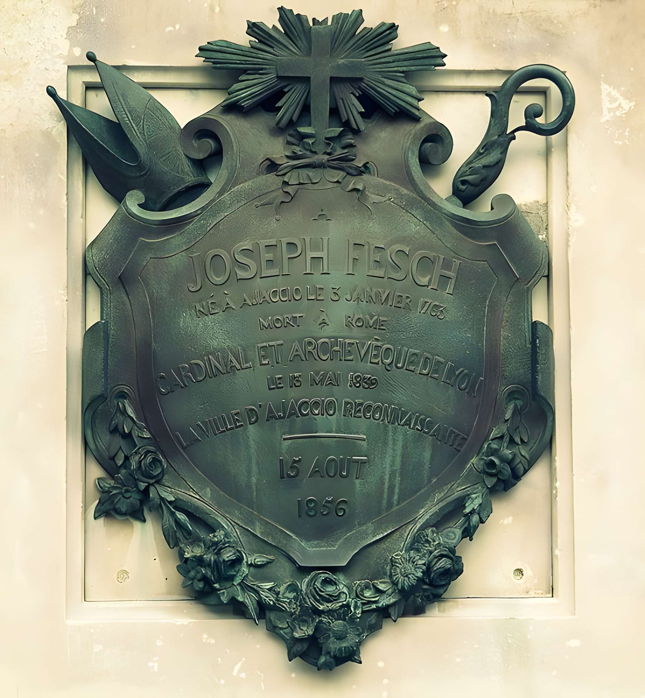 Statue du cardinal Fesch