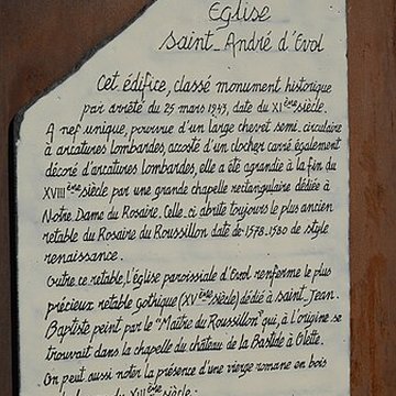 Église Saint-André dÉvol