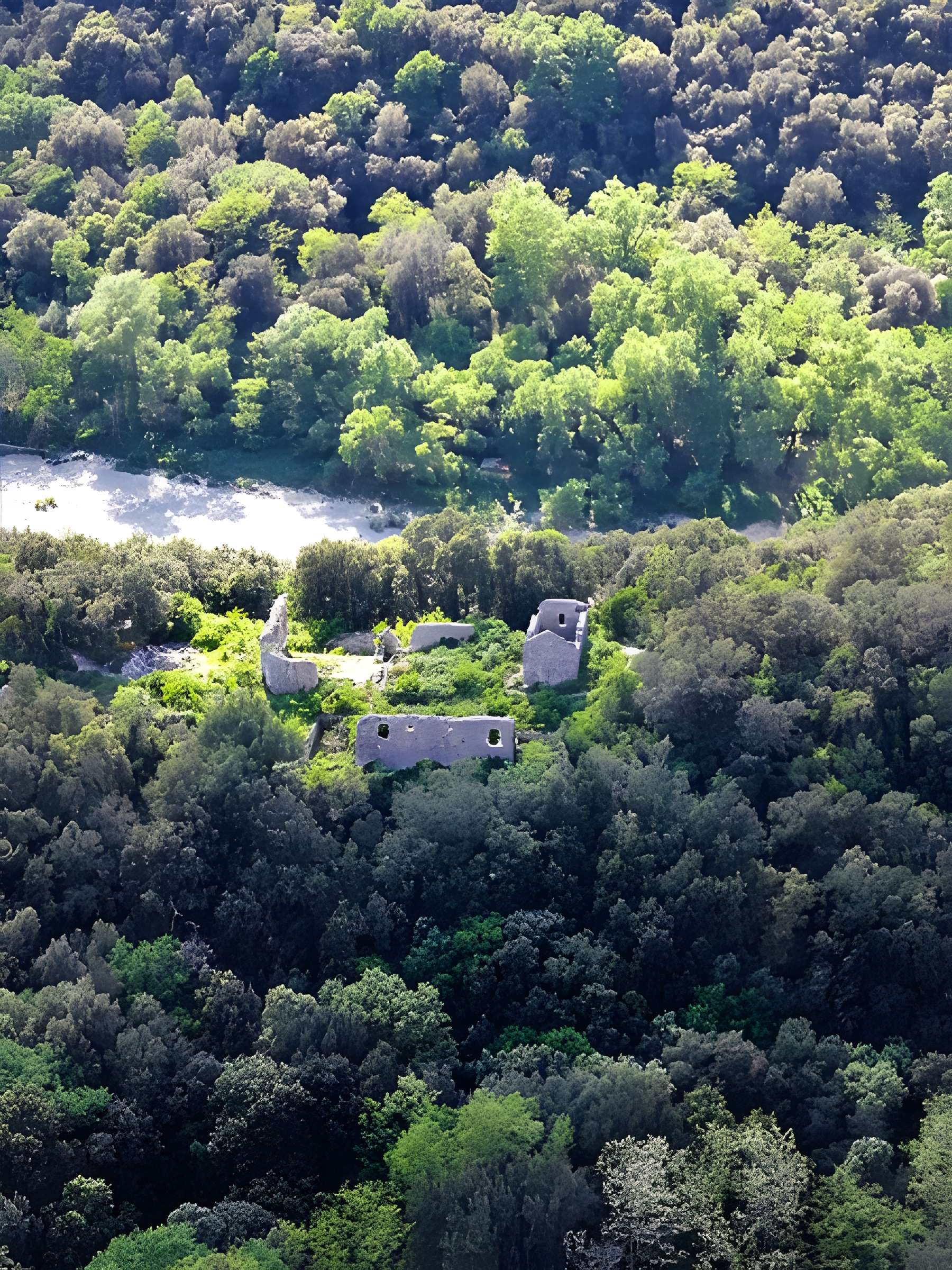 Vestiges (ruines) du site de la Magdeleine