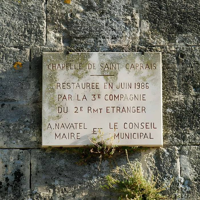 Photo de Chapelle Saint-Caprais