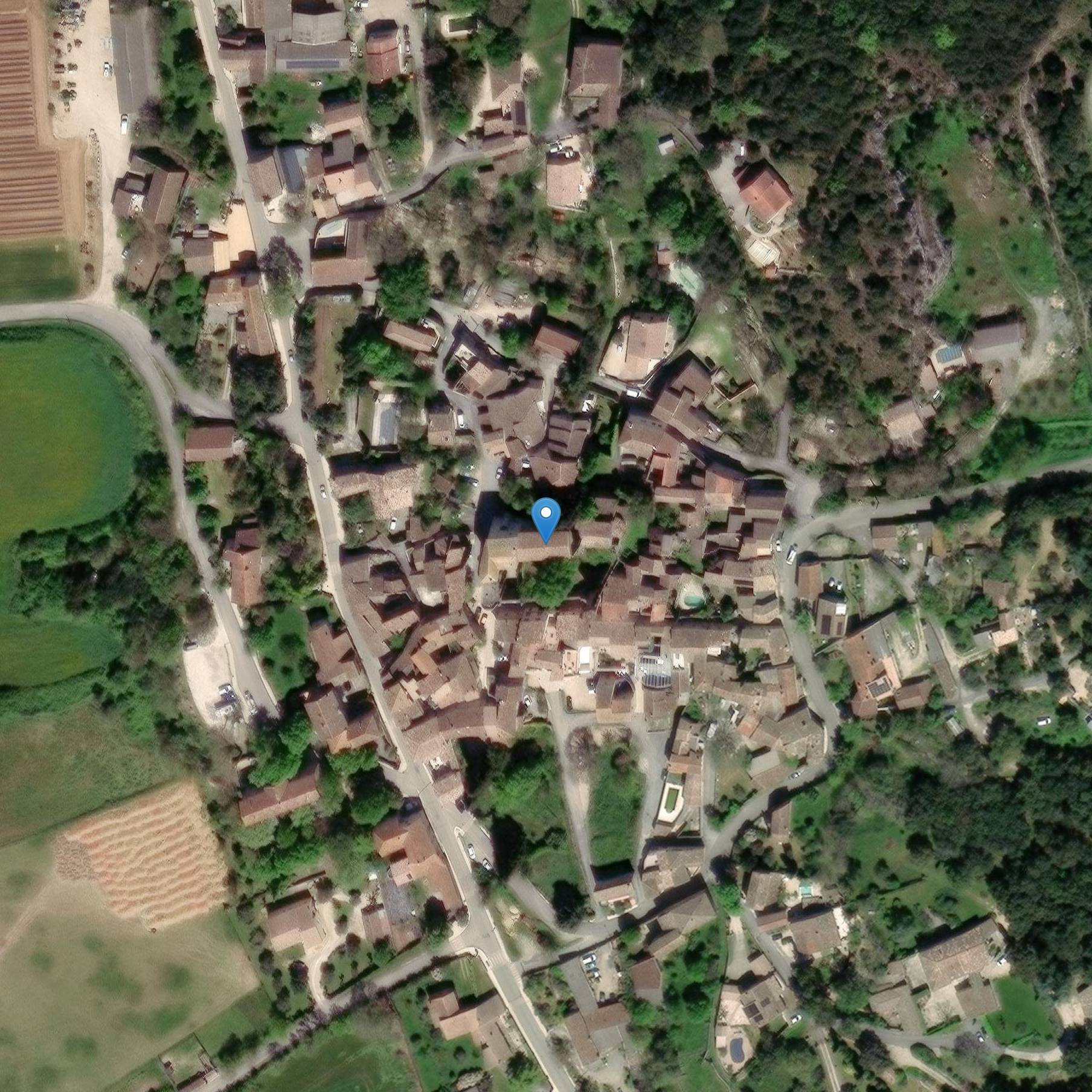 Photo de Château, église et presbytère