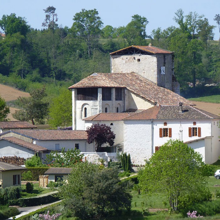 Photo de Église Saint-Aubin de Saint-Aubin dans les Landes