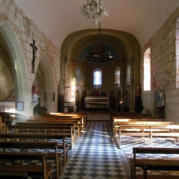 Église Saint-Aubin de Saint-Aubin dans les Landes