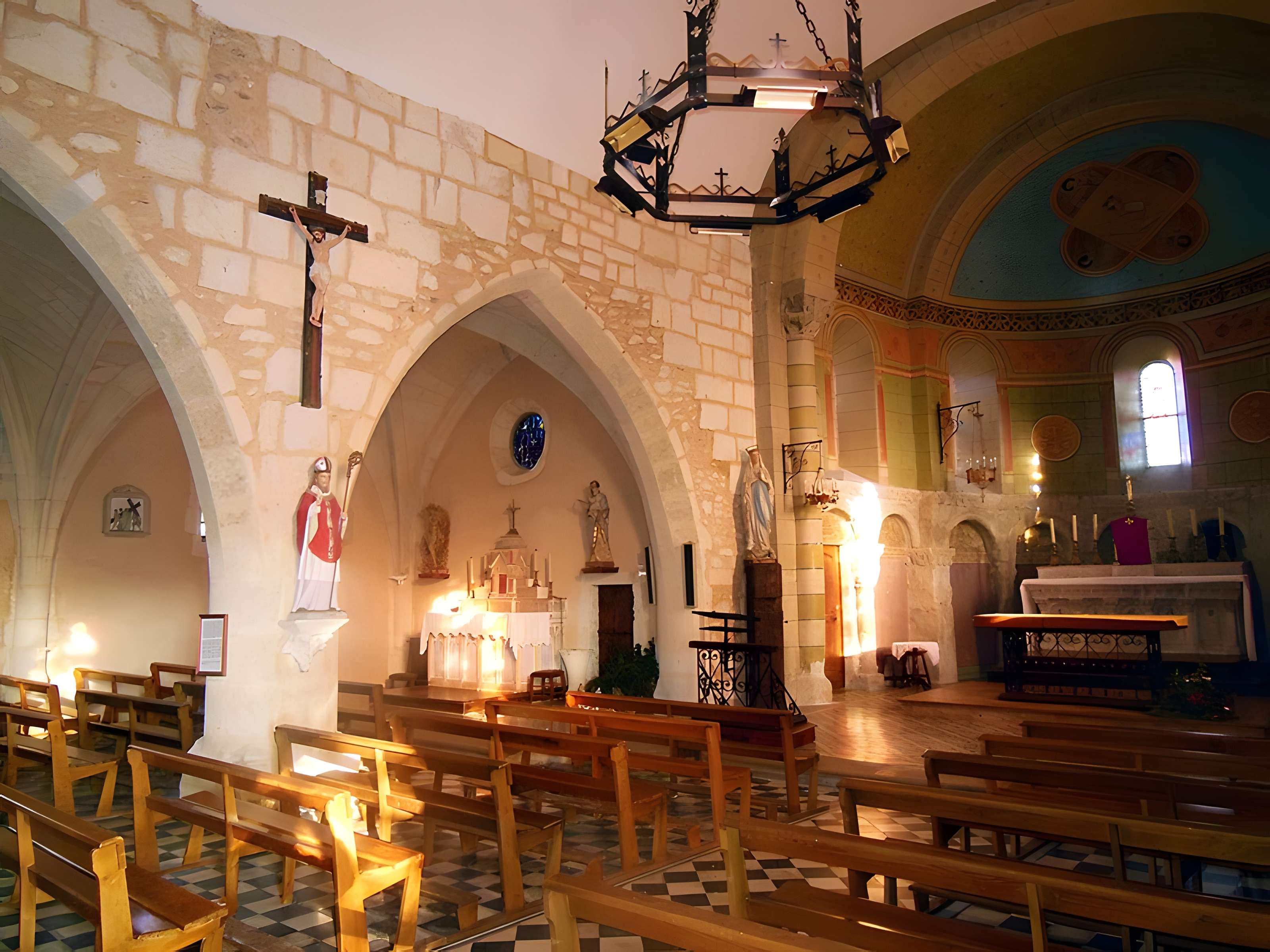 Église Saint-Aubin de Saint-Aubin dans les Landes