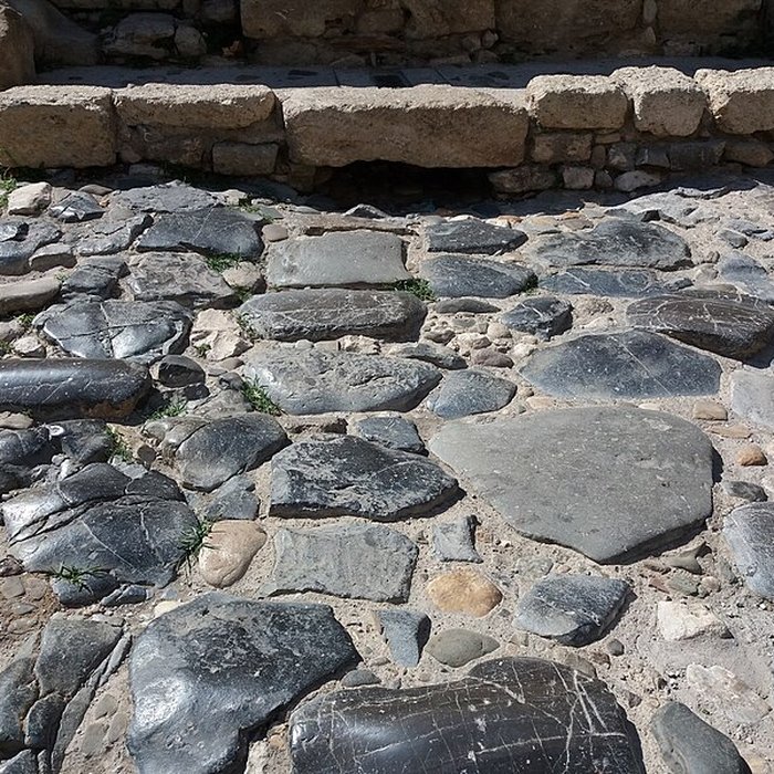 Photo de Tronçon de la Via Domitia également sur communes de Jonquières-Saint-Vincent et Beaucaire, dans le Gard, et Castelnau-le-Lez, dans lHérault