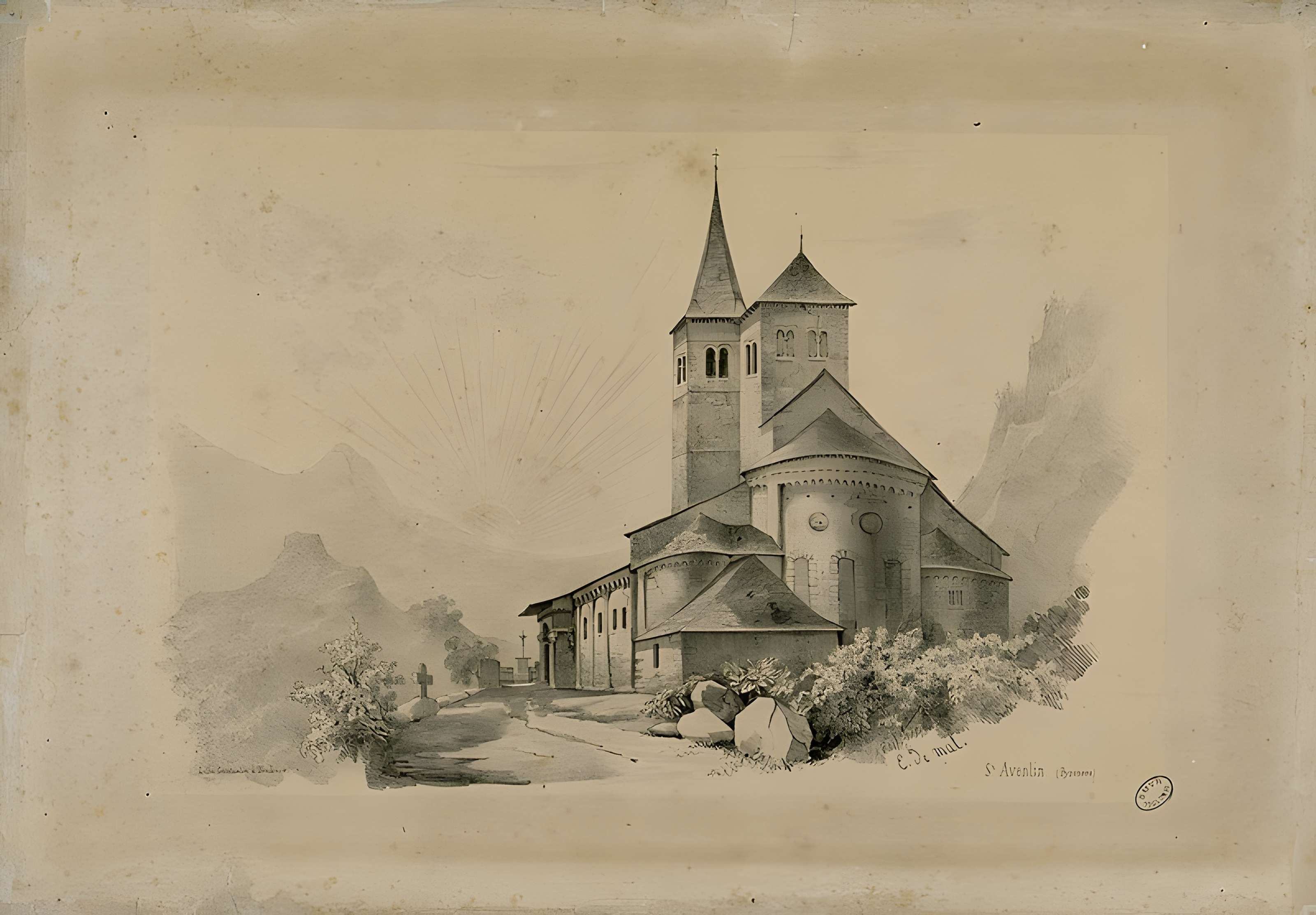 Église Saint-Aventin-de-Larboust de Saint-Aventin