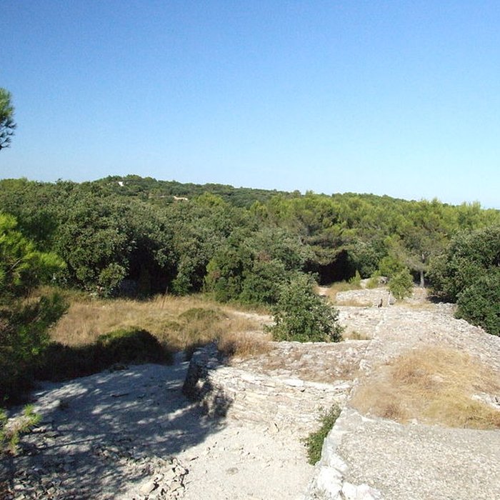 Photo de Oppidum de Roque de Viou également sur commune de Nages-et-Solorgues