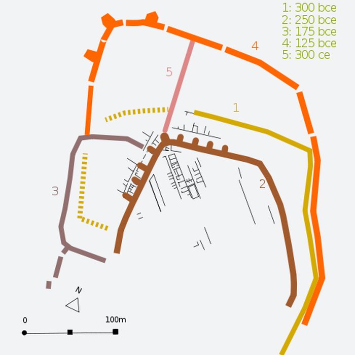 Photo de Oppidum de Roque de Viou également sur commune de Nages-et-Solorgues
