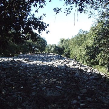 Oppidum de Roque de Viou également sur commune de Nages-et-Solorgues