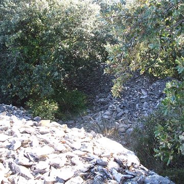 Oppidum de Roque de Viou également sur commune de Nages-et-Solorgues