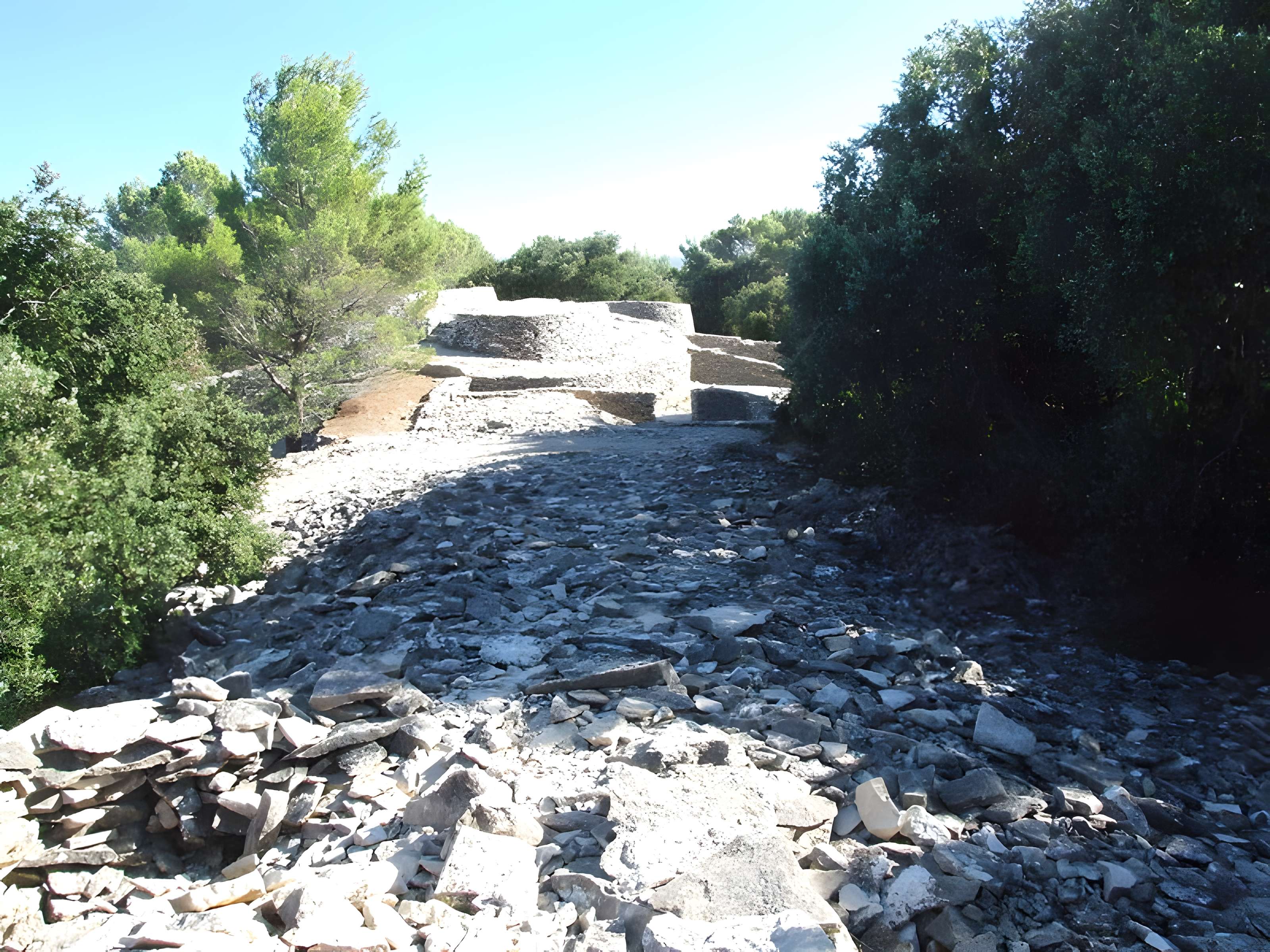 Oppidum de Roque de Viou (également sur commune de Nages-et-Solorgues)